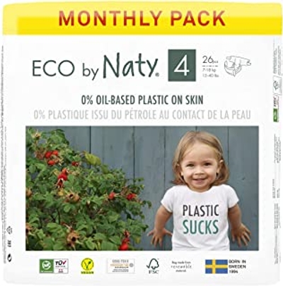 Eco by Naty  luiers maat 4 - 156 stuks