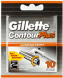 Gillette Contour Plus  scheermesjes - 10 stuks