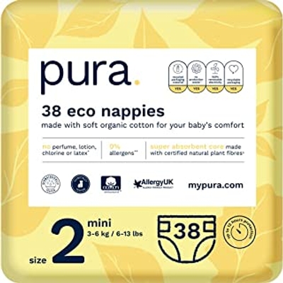 Pura Eco-Friendly  luiers maat 2 - 38 stuks