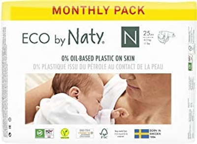 Eco by Naty  luiers  - 100 stuks