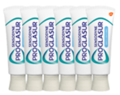 Sensodyne Proglasur Gentle Whitening Tandpasta, 6x75 ml