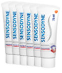 Sensodyne Gevoeligheid & Tandvlees Whitening Tandpasta voor gevoelige tanden 6x75 ml