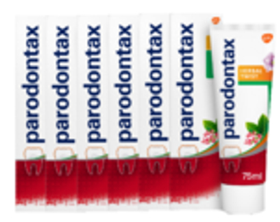 Parodontax Herbal Twist Tandpasta 6x75 ml