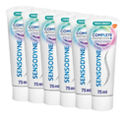 Sensodyne Complete Protection + Fresh Breath Tandpasta 6x75 ml