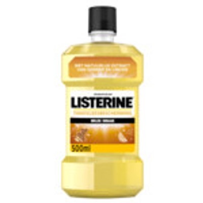 3x Listerine Mondwater Fresh Ginger & Lime 500 ml