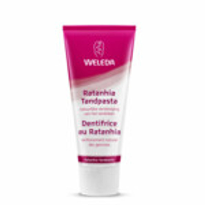 4x Weleda Tandpasta Ratanhia 75 ml