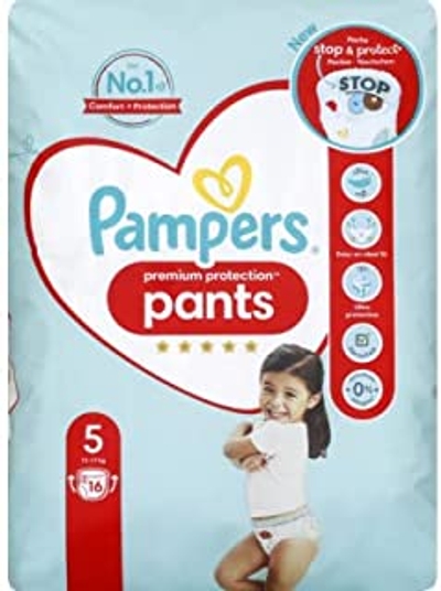 Pampers Premium Protection  luiers maat 5 - 16 stuks