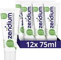 Zendium Extra Fresh Tandpasta, voor sterke tanden, gezond tandvlees en een frisse adem - 12 x 75 ml - Voordeelverpakking