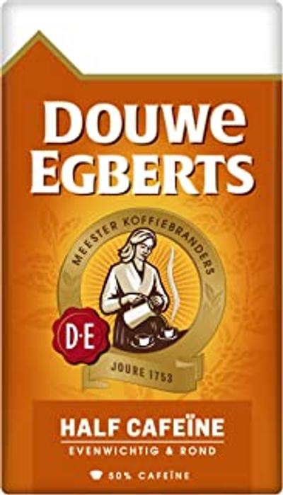 Douwe Egberts Filterkoffie Half Cafeïne - 6 x 250 gram