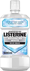 LISTERINE® Advanced White Milde Smaak mondwater - 500 ml