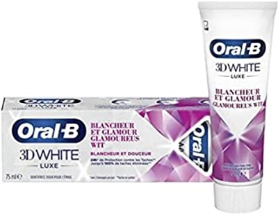 12x Oral-B Tandpasta 3D White Luxe Glamourous 75 ml