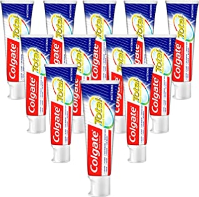 Colgate Total Plus Tandpasta Gezond wit, 12 x 75 ml