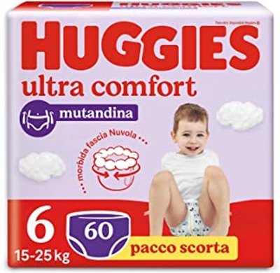 Huggies Ultra Comfort Pants  luierbroekjes maat 6 - 60 stuks