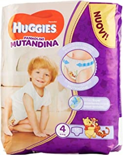 Huggies  luiers maat 4 - 15 stuks
