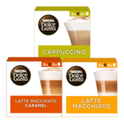 Nescafé Dolce Gusto koffiecups Verwen Koffie Cups 3 x 16 Stuks