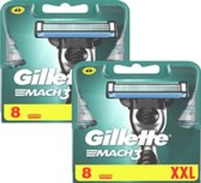 Gillette Mach 3 scheermesjes - 16 stuks