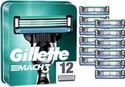 Gillette Mach 3  scheermesjes - 12 stuks