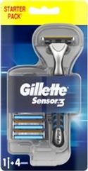 Gillette Sensor 3 scheersystemen - 4 stuks