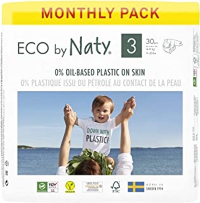 Eco by Naty  luiers maat 3 - 180 stuks