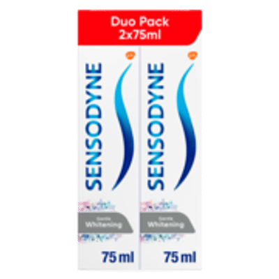 Sensodyne Gentle Whitening tandpasta voor gevoelige tanden 2x 75ml