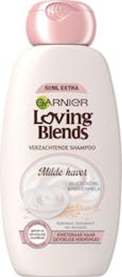 Garnier Loving Blends Shampoo Milde Haver Normaal Haar en Gevoelige Hoofdhuid - 300 ml