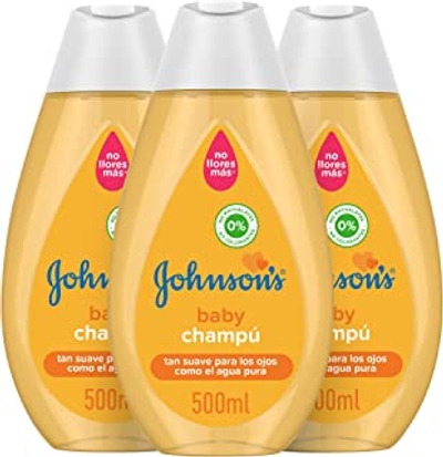 Johnson's Baby Shampoo, 3 x 500 ml