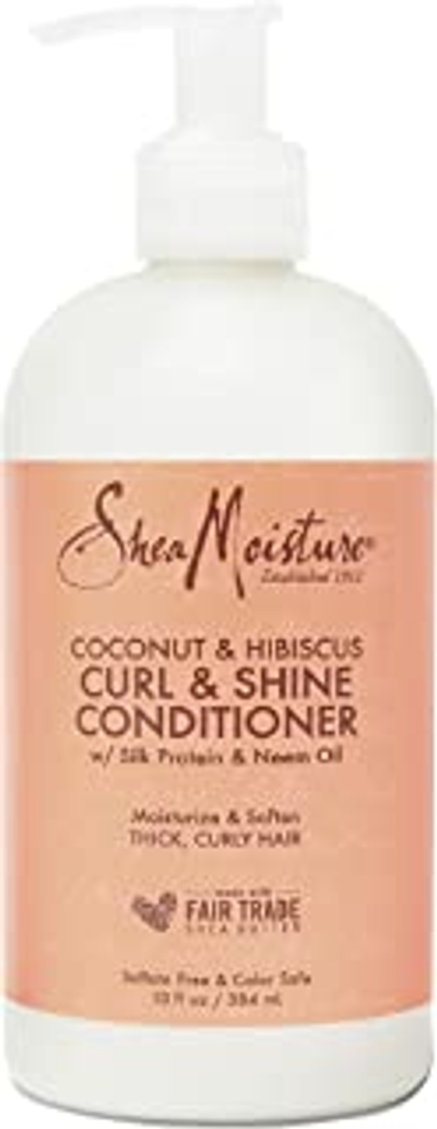 Shea Moisture Coconut en Hibiscus Curl en Shine Conditioner - 384 ml