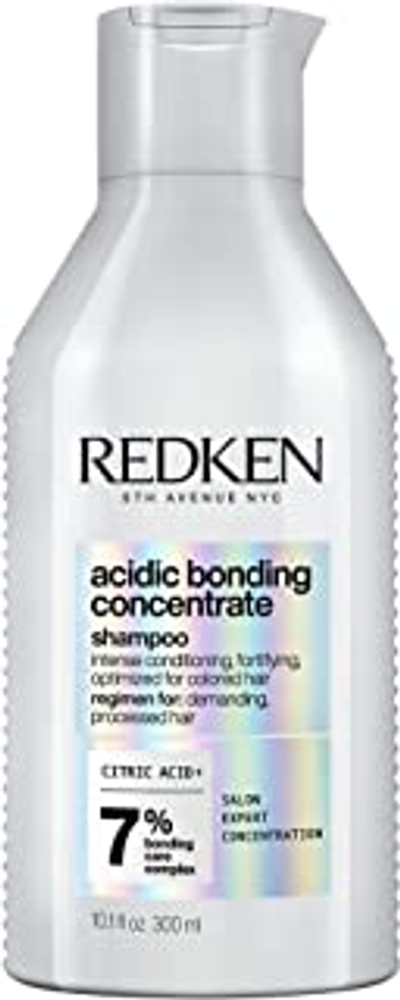 REDKEN P2032400 Verzorgende haarshampoo met intensieve bescherming tegen kleurverlies, geconcentreerde all-in-one formule, Acidic Bonding Concentrate shampoo, 1 x 300 ml,kleur