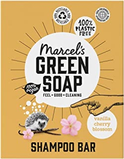 Marcel's Green Soap Shampoo Bar Vanille & Kersenbloesem - 90 ml