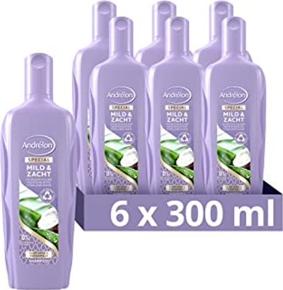Andrélon Mild & Zacht Shampoo - 6 x 300 ml