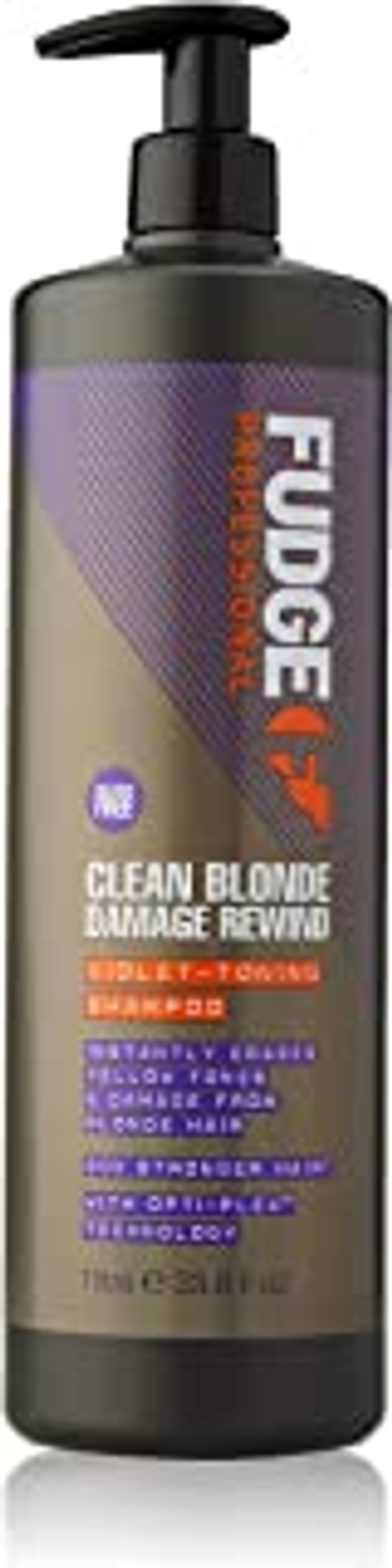 Fudge Clean Blonde Damage Rewind Violet Shampoo - 1000 ml