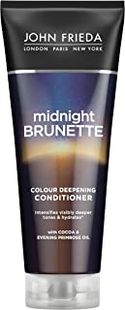 John Frieda Brilliant Brunette Midnight Brunette Conditioner voor Bruin Haar - 250 Milliliter - Reinigt en Verrijkt Diepe Bruine Tonen