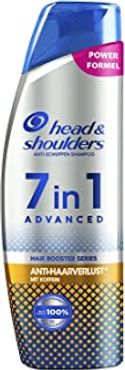 Head & Shoulders 7-in-1, effectieve anti-roos shampoo tegen haaruitval, 250 ml