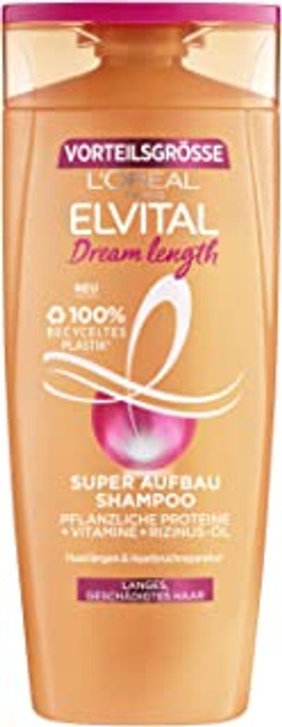 L'Oréal Paris Elvital Dream Length Super opbouw shampoo, 400 ml