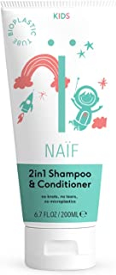 Naïf Kids 2-in-1 Shampoo - 200 ml