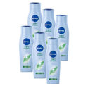 NIVEA 2-in-1 Express Shampoo + Conditioner - voordeelverpakking 6x250 ml