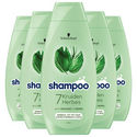 Schwarzkopf 7 Kruiden shampoo - 5 x 400 ml - voordeelverpakking
