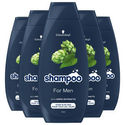 Schwarzkopf For Men shampoo - 5 x 400 ml - voordeelverpakking