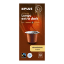 PLUS Lungo Extra Dark - 10 Nespresso koffiecups