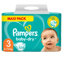 Pampers Baby Dry  luiers maat 3 - 124 stuks