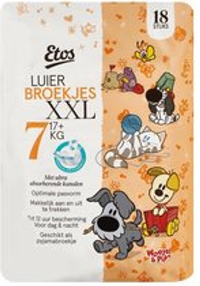 Etos Woezel & Pip  luierbroekjes maat 7 - 54 stuks