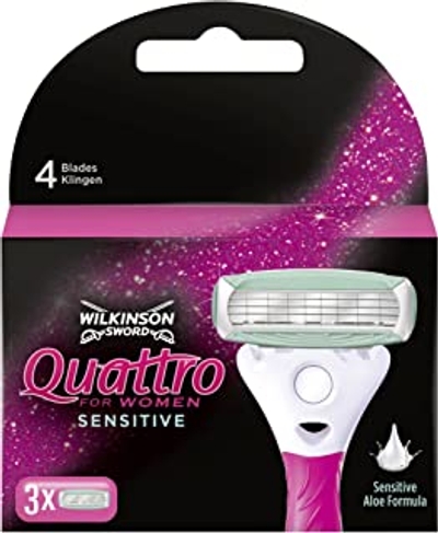 Wilkinson Quattro for Women scheersystemen - 3 stuks