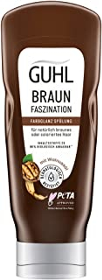 Guhl Braun Fascination conditioner - Inhoud: 200 ml - haartype: brunette, bruin