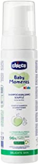 Chicco KIDS - DELICATE SKIN - 2 IN 1 MOUSSE: SHAMPOO EN SPUILING, 150 ml