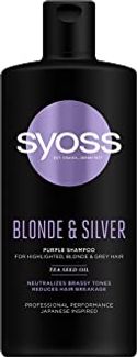 Syoss Blonde & Silver Shampoo, 440 ml