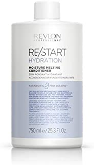 REVLON PROFESSIONAL RE/START Hydration Moisture Melting Conditioner, 750 ml, zacht-romige conditioner voor het haar, haarconditioner voor meer vocht, haarverzorging voor normaal tot droog haar,