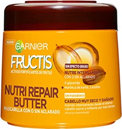 Garnier Fructis Shampoo boter masker Nutri Repair Butter 300 ml