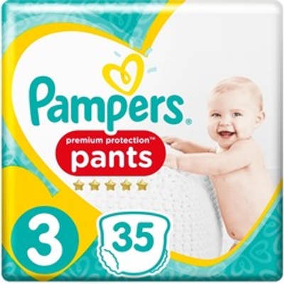 Pampers Premium Protection Pants  luierbroekjes maat 3 - 35 stuks