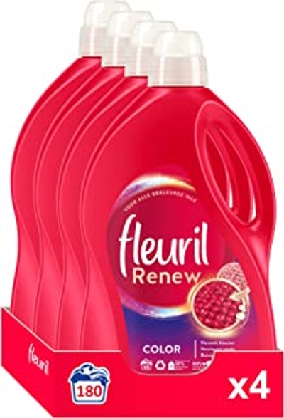 Fleuril Renew Color & Vloeibaar wasmiddel gekleurde was - 180 wasbeurten