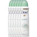 Dove sensitive Women - 6x150 ml - deodorant spray